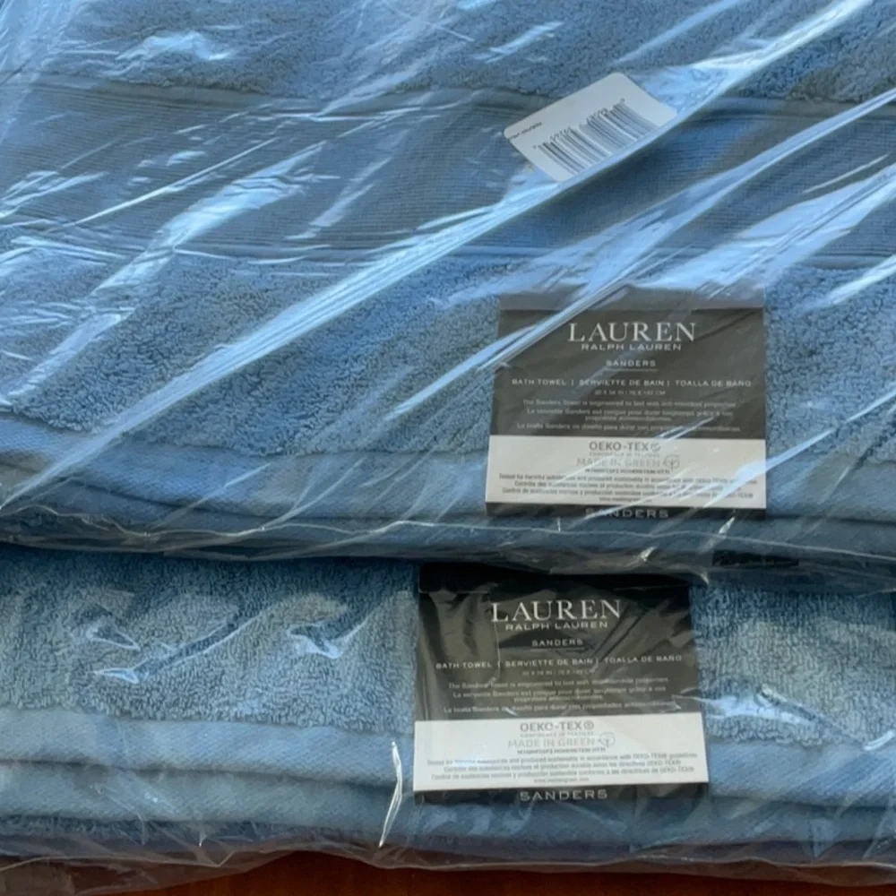 Lauren Ralph Lauren Sanders Blue Slate Towels